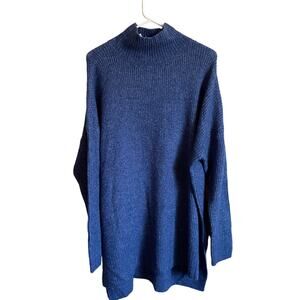 NWT Westbound Blue Turtleneck Sweater Tunic- Size XL
